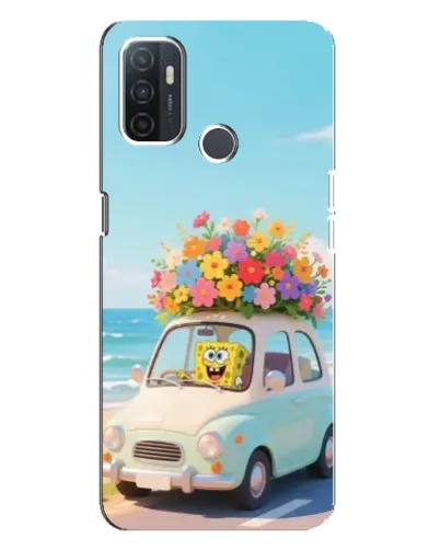 Чехол для OPPO A32 с картинкой «Автомобильное путешествие»