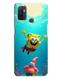 Чехол для OPPO A32 с картинкой «Спанч Боб под водой» Чехол для OPPO A32 с картинкой «Спанч Боб под водой»