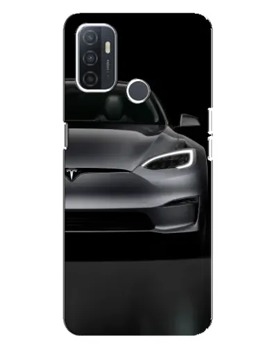 Чехол для OPPO A32 с картинкой «Tesla Model S Look»