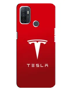 Чехол для OPPO A32 с картинкой «Tesla Red Classic» Чехол для OPPO A32 с картинкой «Tesla Red Classic»