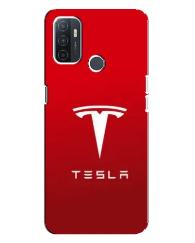 Чехол для OPPO A32 с картинкой «Tesla Red Classic»