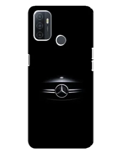 Чехол для OPPO A32 с картинкой «Mercedes — абстрактные линии»