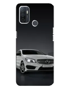 Чехол для OPPO A32 с картинкой «Mercedes AMG GT Silver» Чехол для OPPO A32 с картинкой «Mercedes AMG GT Silver»