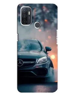 Чехол для OPPO A32 с картинкой «Mercedes — ночной город» Чехол для OPPO A32 с картинкой «Mercedes — ночной город»