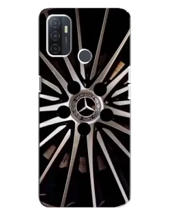 Чехол для OPPO A32 с картинкой «Диск Mercedes»