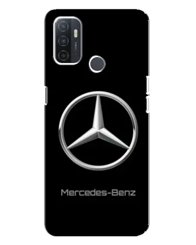 Чехол для OPPO A32 с картинкой «Mercedes Silver Logo»