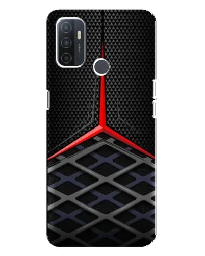 Чехол для OPPO A32 с картинкой «Mercedes Carbon Grid»