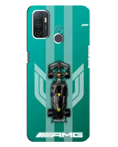 Чехол для OPPO A32 с картинкой «Mercedes AMG Petronas»