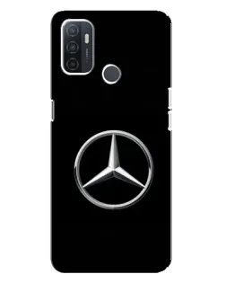 Чехол для OPPO A32 с картинкой «Mercedes классический лого»