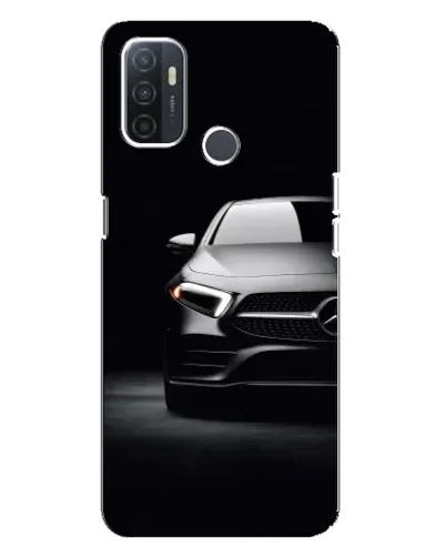 Чехол для OPPO A32 с картинкой «Свет фар Mercedes»