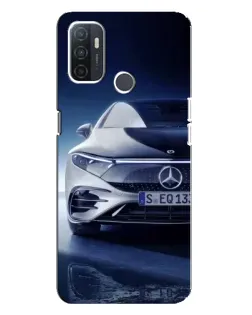 Чехол для OPPO A32 с картинкой «Mercedes EQ — будущее»