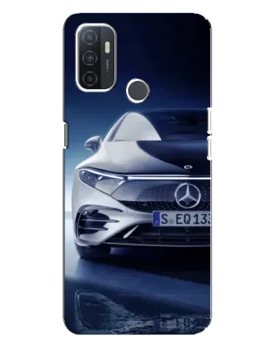 Чехол для OPPO A32 с картинкой «Mercedes EQ — будущее»
