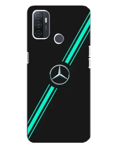 Чехол для OPPO A32 с картинкой «Спортивные линии Mercedes» Чехол для OPPO A32 с картинкой «Спортивные линии Mercedes»