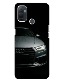 Чехол для OPPO A32 с картинкой «Audi — детализация кузова» Чехол для OPPO A32 с картинкой «Audi — детализация кузова»