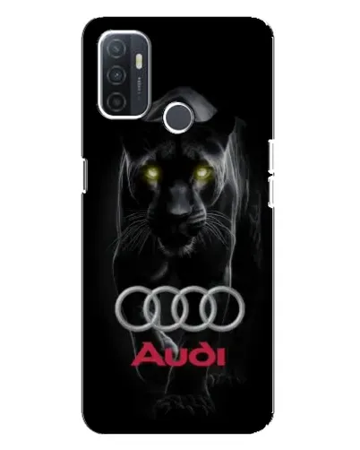 Чехол для OPPO A32 с картинкой «Пантера и Audi»