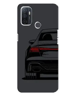 Чехол для OPPO A32 с картинкой «Задняя часть Audi — арт»