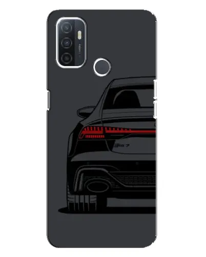 Чехол для OPPO A32 с картинкой «Задняя часть Audi — арт»