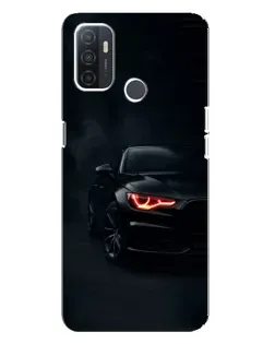 Чехол для OPPO A32 с картинкой «Audi — хищный взгляд»