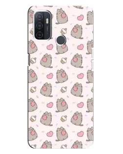 Чехол для OPPO A32 с картинкой «Пушин и сладости»