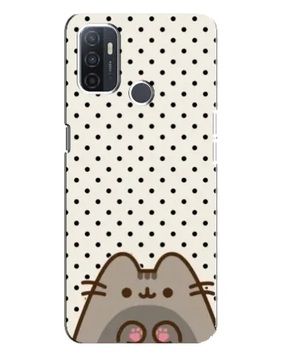 Чехол для OPPO A32 с картинкой «Пушин в горошек»