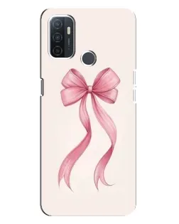 Чохол для OPPO A32 з картинкою «Рожевий бант»
