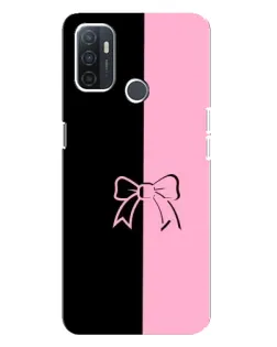 Чохол для OPPO A32 з картинкою «Половинки банту»