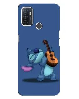Чехол для OPPO A32 с картинкой «Стич с укулеле» Чехол для OPPO A32 с картинкой «Стич с укулеле»