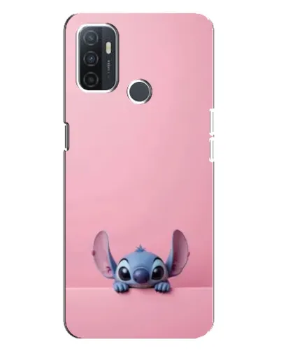 Чехол для OPPO A32 с картинкой «Stitch выглядывает»