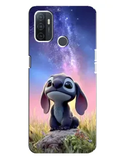 Чехол для OPPO A32 с картинкой «Стич на рассвете» Чехол для OPPO A32 с картинкой «Стич на рассвете»