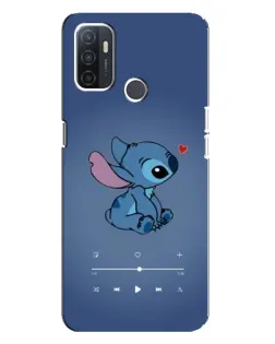 Чехол для OPPO A32 с картинкой «Музыкальный Stitch» Чехол для OPPO A32 с картинкой «Музыкальный Stitch»