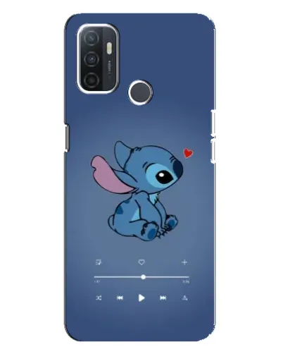 Чехол для OPPO A32 с картинкой «Музыкальный Stitch»