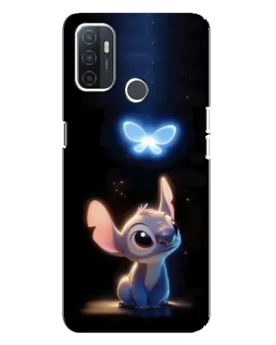 Чехол для OPPO A32 с картинкой «Сияющий Стич»