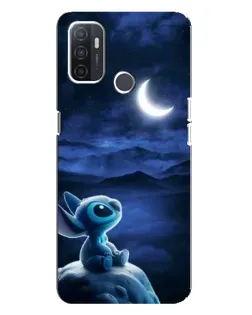 Чехол для OPPO A32 с картинкой «Лунная ночь Стича» Чехол для OPPO A32 с картинкой «Лунная ночь Стича»