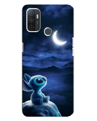 Чехол для OPPO A32 с картинкой «Лунная ночь Стича»