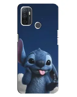 Чехол для OPPO A32 с картинкой «Стич в облаках» Чехол для OPPO A32 с картинкой «Стич в облаках»
