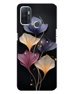 Чохол для OPPO A32 з картинкою «Лілові квіти грації»