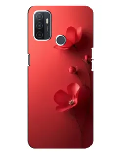 Чохол для OPPO A32 з картинкою «Макові суцвіття»