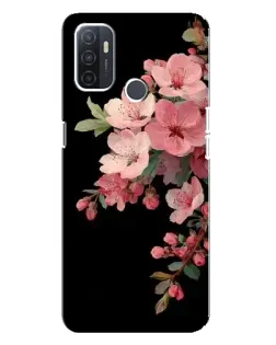 Чохол для OPPO A32 з картинкою «Рожева гілка сакури»