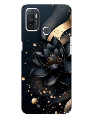 Чохол для OPPO A32 з картинкою «Чорний лотос»