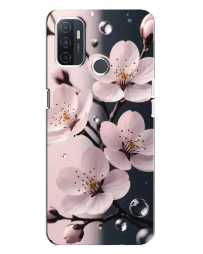 Чохол для OPPO A32 з картинкою «Ніжня сакура та краплі» Чохол для OPPO A32 з картинкою «Ніжня сакура та краплі»