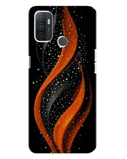 Чохол для OPPO A32 з картинкою «Вогняна зоряна хвиля»