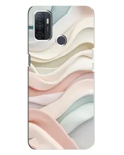 Чохол для OPPO A32 з картинкою «Пастельні ніжні хвилі»
