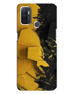Чохол для OPPO A32 з картинкою «Золоті уламки геометрії»