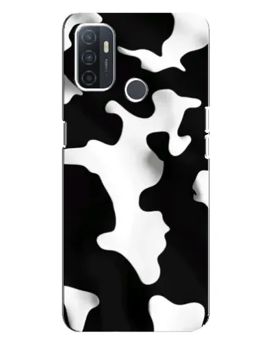 Чохол для OPPO A32 з картинкою «Чорно-біла пляма»