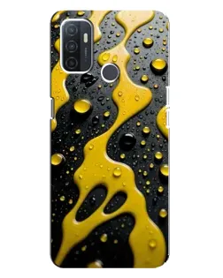 Чохол для OPPO A32 з картинкою «Рідке жовте золото»