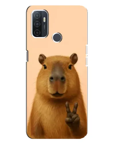 Чехол для OPPO A32 с картинкой «Капибара виктория» Чехол для OPPO A32 с картинкой «Капибара виктория»