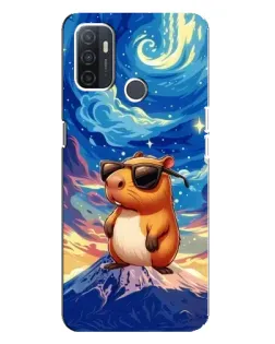 Чехол для OPPO A32 с картинкой «Капибара Ван Гога»