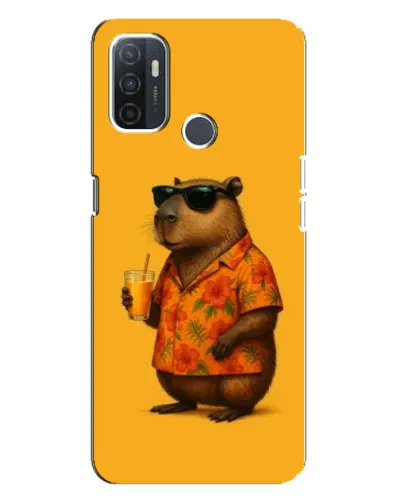 Чехол для OPPO A32 с картинкой «Капибара на отдыхе» Чехол для OPPO A32 с картинкой «Капибара на отдыхе»