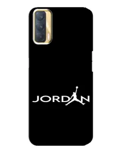 Чохол для OPPO A33 з картинкою «Jordan White Logo»