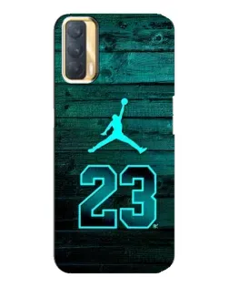 Чохол для OPPO A33 з картинкою «Jordan Cyan 23»